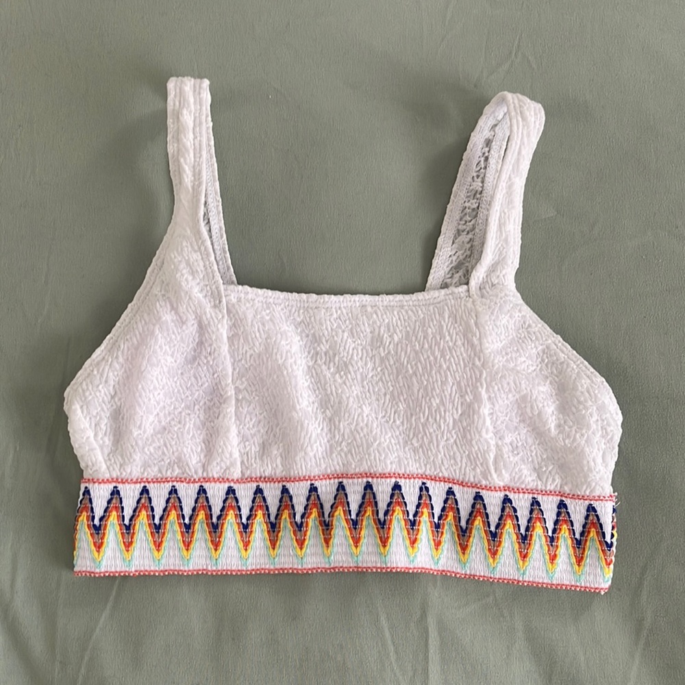 Aztec Design Swim Top